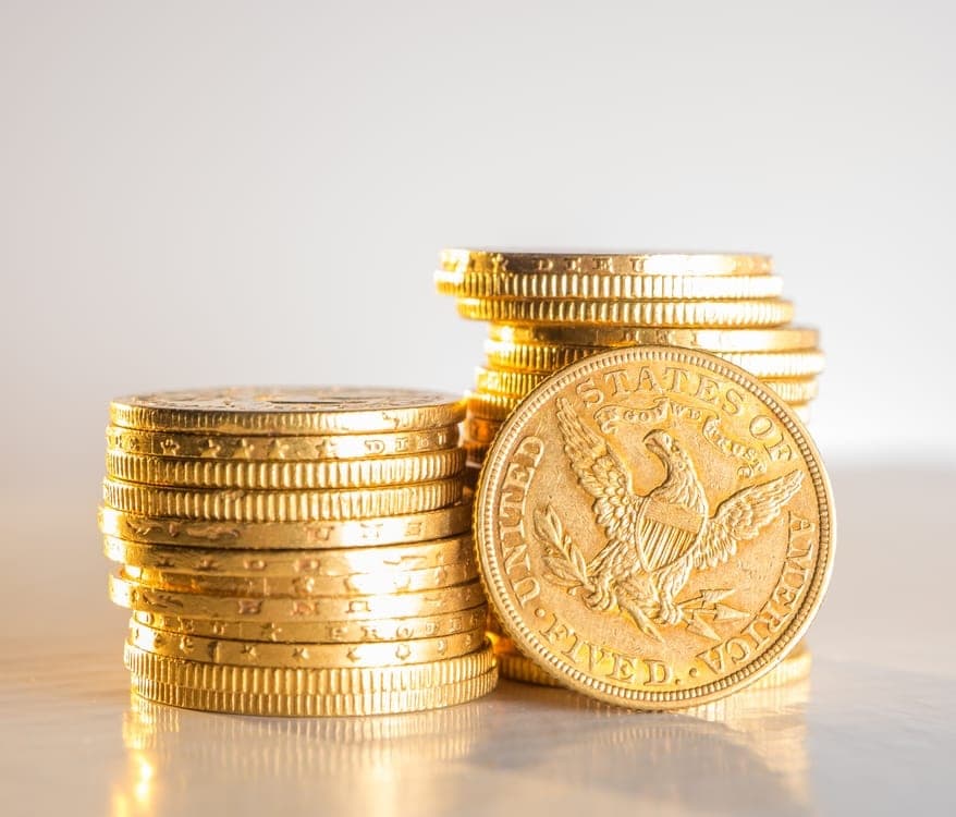 Gold coins
